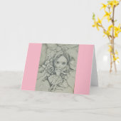 Blythe Puppenkarte Karte (Gelbe Blume)