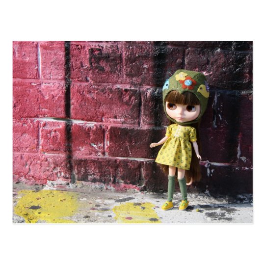 Blythe Raspberry Sorbet Postkarte