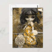 Blythe und das Pilz Postkarte (Vorne/Hinten)