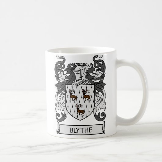 BLYTHE Wappen Kaffeetasse (Rechts)