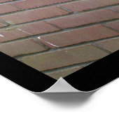 Blzn Brick Wall Poster (Ecke)