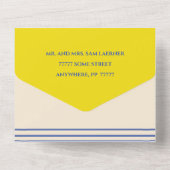 BM Bar Bat Mitzvah All in one Einladung Wirbel (Rückseite)