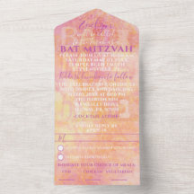 BM Bar Bat Mitzvah einfach subtil