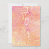 BM Bar Bat Mitzvah einfach subtil Save the Date (Rückseite)