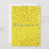 BM Bar Bat Mitzvah Game On Save The Date (Rückseite)