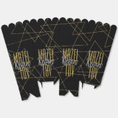 BM Bar Bat Mitzvah Gold Stars Geschenkschachtel (Ungeklappt)