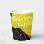 BM Bar Bat Mitzvah Paper Cup Game On Pappbecher (Vorderseite)