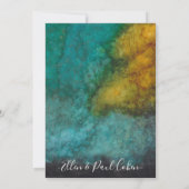 BM Bar Bat Mitzvah Save the Date aus dieser Welt (Rückseite)