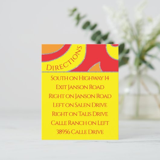 BM Bar Bat Mitzvah Umschließung/Fahrtkartenwirbel (Stehend Vorderseite)