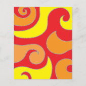 BM Bar Bat Mitzvah Umschließung/Fahrtkartenwirbel (Rückseite)