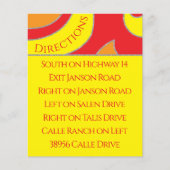 BM Bar Bat Mitzvah Umschließung/Fahrtkartenwirbel (Vorderseite)