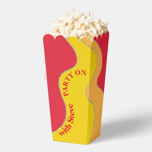 BM Bar Bat Mitzvah Waves Geschenkschachtel (Geplatzt)