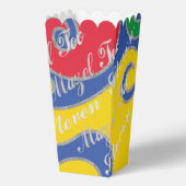 BM Bar Bat Mitzvah Wirbel Geschenkschachtel (Vorderseite)