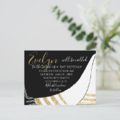 BM Bar Mitzvah Bat Mitzvah Postcard Einladung Postkarte (Stehend Vorderseite)