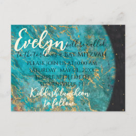 BM Bar oder Bat Mitzvah aus dieser Welt Postkarte