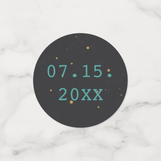 BM Bar oder Bat Mitzvah Confetti aus dieser Welt Konfetti (Klein Vorderseite)