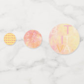 BM Bar oder Bat Mitzvah einfach subtil Konfetti (Rückseiten)