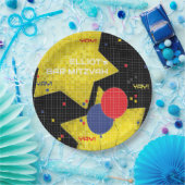 BM Bar oder Bat Mitzvah GAME AM 2. Pappteller (Party)