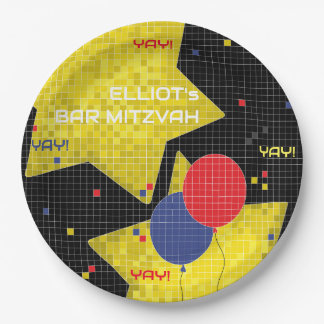 BM Bar oder Bat Mitzvah GAME AM 2. Pappteller
