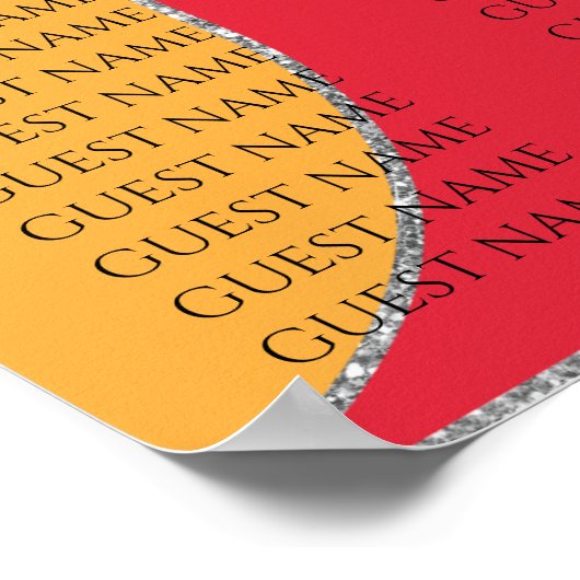 BM Bar und Bat Mitzvah Silvery Waves Seekarte Poster (Ecke)