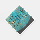 BM Bat Bar Mitzvah Space Out Napkins Serviette (Ecke)