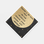 BM Bat Bar Mitzvah Space Out of this World Serviette (Ecke)
