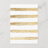 BM Bat Mitzvah Bar Mitzvah Elegante Empfang Card Begleitkarte (Rückseite)