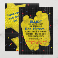 BM Bat Mitzvah Bar Mitzvah Spiel auf Einladung