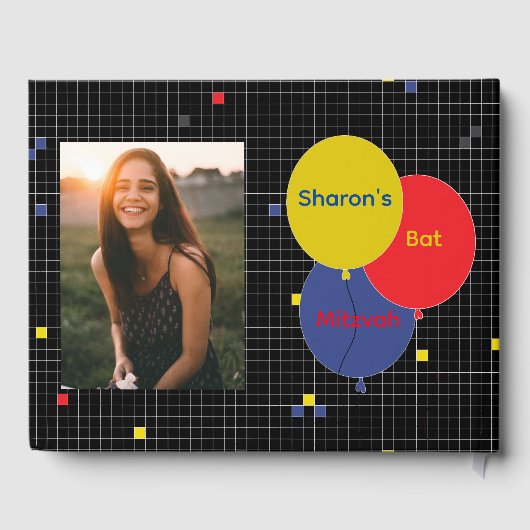 BM Bat Mitzvah Game on Guest Book Gästebuch (Rückseite)