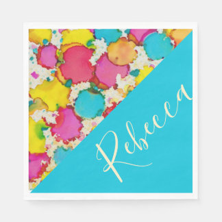 BM Bat oder Bar Mitzvah Napkins Confetti Serviette