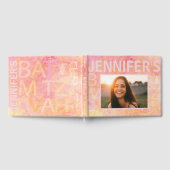 BM Bat oder Bar Mitzvah Party einfach subtil Gästebuch (Voll)