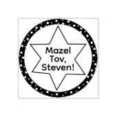 BM Bat oder Bar Mitzvah Star von David Gummistempel (Prägung)