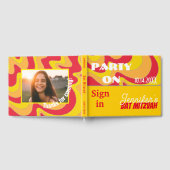 BM Bat oder Bar Mitzvah-Wirbel Gästebuch (Voll)