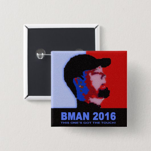 BMAN 2016 Knopf Button (Vorne & Hinten)