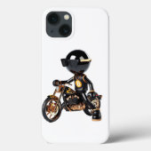  Bman on a Bike, Bitcoin, by Natasha Us   Case-Mate iPhone Hülle (Rückseite)