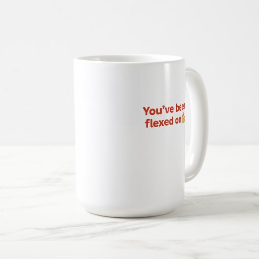 BMax Effort Null Fortschritt - Funny Bullio Gym Kaffeetasse (VorderseiteRechts)