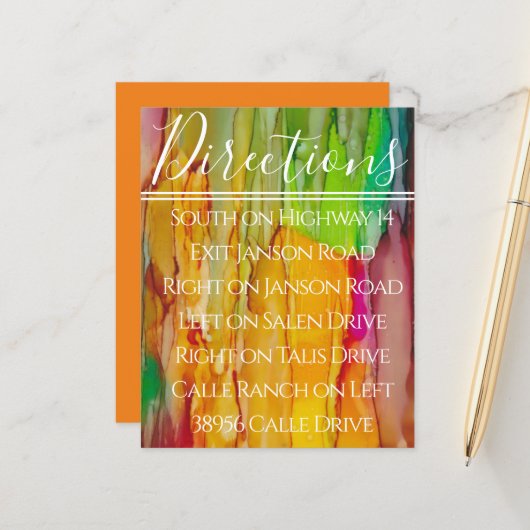 BMBar-Bat Mitzvah - ein Abstrich der Karte für die (Vorderseite/Rückseite Beispiel)