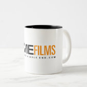 BME filmt Kaffee-Tasse Zweifarbige Tasse (VorderseiteRechts)