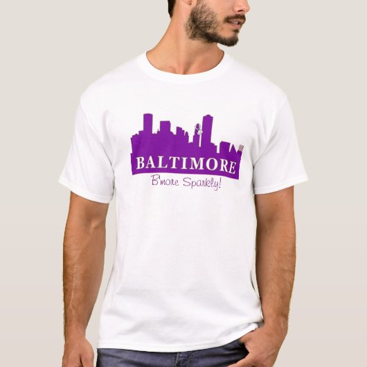 B'more funkelnd! + shoulda setzte einen Ring auf T-Shirt (Vorderseite)