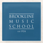 BMS-Untersetzer Glasuntersetzer (Vorderseite)