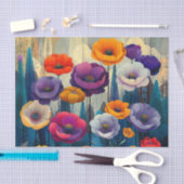 BMSC Flower Garden, V2 Seidenpapier (Handwerk)