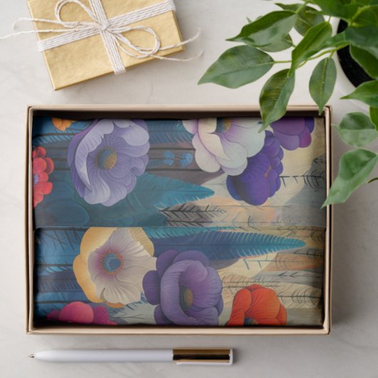 BMSC Flower Garden, V2 Seidenpapier (Geschenk)