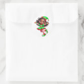 BMSC-Sticker für den kleinen Helfer, V1 Runder Aufkleber (Tasche)