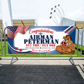 BMT Abschluss 321 TRS Warthogs Militär der Luftwaf Banner