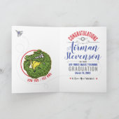 BMT Abschluss der Luftwaffe 320 Gators Karte (Innenseite)