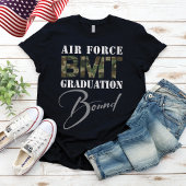 BMT Abschluss-Frontseite der Luftwaffe T-Shirt