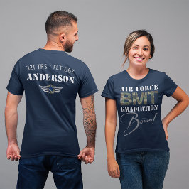 BMT Abschluss-Frontseite der Luftwaffe T-Shirt