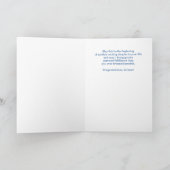 BMT Graduate American Eagle and Stars with Name Karte (Innenseite)