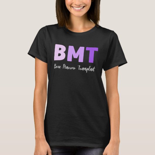 BMT Nurse Bone Marrow Transplant Nurse Emergency N T-Shirt (Vorderseite)