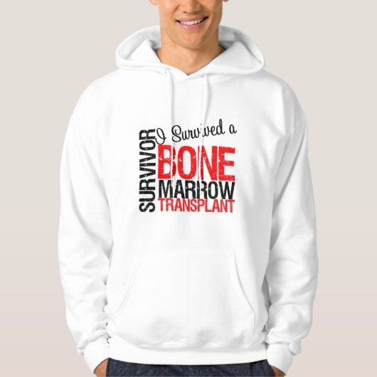 BMT Überlebender - ich überlebte eine Hoodie (Vorderseite)